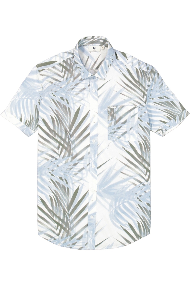 OVERHEMD MET PRINT E51096 50 WHITE